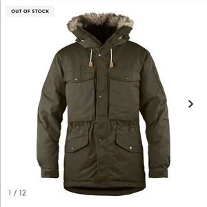 Fjallraven Mens Large Singi Down Jacket Parka